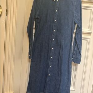Ralph Lauren Indigo Denim Shirt Dress